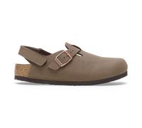 BIRKENSTOCK Zuecos con correa trasera TOKIO KIDS. Color Marrón Oscuro