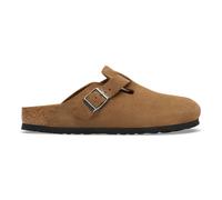 BIRKENSTOCK Zuecos de ante Boston. Color Marrón oscuro