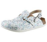 BIRKENSTOCK Zuecos 'Kay' azul / amarillo / blanco 42 azul / amarillo / blanco