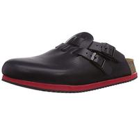BIRKENSTOCK Kay Soft Footbed, Zuecos Mujer, Negro y Rojo, 39 EU