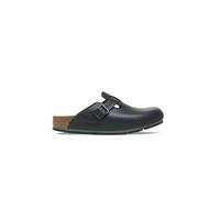 Birkenstock- Zuecos profesionales de cuero negro- Shoes- Hombre- Negro- 43 EU- Zuecos profesionales de cuero negro