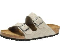 BIRKENSTOCK Zuecos unisex de piel con relieve Boston con relieve, piedra Coin, ancho: normal, 1027040