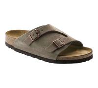 Birkenstock Zurich Suede Leather sandalias - Taupe - Estrecha - 41