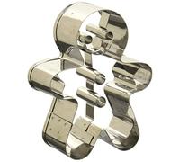 Birkmann 1010699910 Galletas Forma Gingerman, 7,5 cm, plástico, Gris, 5 x 3 x 2 cm