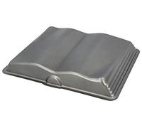 Birkmann 214279 - Molde para hornear con diseño de libro (revestimiento antiadherente de alta calidad, con receta, dimensiones: 34 x 25 x 4,5 cm, para 2800 ml de masa)