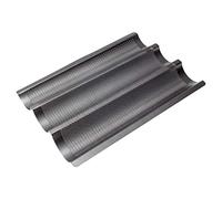 Baguette Backblech aus Metall 38,5 x 28 cm