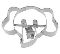 Birkmann - Cortador de galletas con forma de elefante, acero inoxidable, apto para lavavajillas, 7 cm
