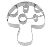 Birkmann - Cortador de galletas con forma de seta, acero inoxidable, apto para lavavajillas, 5,5 cm