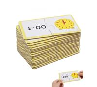 BIRLOZA Reloj de Aprendizaje para Niños, Reloj Educativo para Aprender la Hora a Partir de 5, 6, 7, 8 Años, Juguete Didáctico, Regalo para la Vuelta al Cole para Niños y Niñas