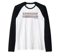 Birmingham England British UK | Vacation Travel Camiseta Manga Raglan