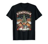 Birmingham, Inglaterra, Mercado de Navidad Europeo, Diversión en Familia Camiseta