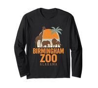 Birmingham Zoo - Camisa de viaje familiar con diseño de elefante Manga Larga