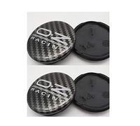 BIRNN 4 Piezas Coche Rueda Tapas Centrales para OZ Racing M582 55mm, Buje Tapa Tapas Centro Cubo Impermeable Antióxido Tapas Llantas Emblema Accessoires para Coche