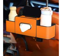 BIRNN Caja de Almacenamiento Multifuncional para El Respaldar del Asiento del Coche para VW Amarok Atlas Atlas Tanoak Beetle Bora Caddy EOS Fox Golf, Organizador del Asiento Trasero del Coche