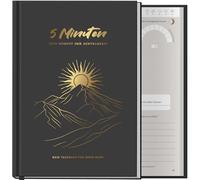 BIROYAL Diario de 5 minutos para adultos, 5 minutos para mayor gratitud, amor propio y felicidad, diario de agradecimiento para adultos, A5, libro de diario para adultos