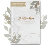 BIROYAL Diario de atención plena para adultos - 5 + 5 minutos diario: mañana y noche - 12 semanas diario de gratitud para adultos para autoamor y motivación - 10 minutos A5