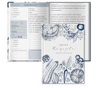 BIROYAL Libro de recetas A5, tapa dura, libro de recetas para escribir, libro de recetas DIY, libro de cocina para escribir libro de hornear, libro de recetas para escribir, libro de recetas favoritas