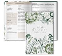 BIROYAL Libro de recetas para escribir uno mismo, A5, libro de recetas para 100 recetas favoritas, libro de recetas para escribir, libro de recetas para escribir, libro de recetas para rellenar