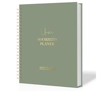 BIROYAL Planificador de bodas alemán, planificador de bodas con agenda, listas de comprobación y consejos, 160 páginas, planificador de bodas personalizado, organizador para tu boda, regalo de