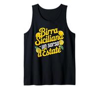 Birra Siciliana Un Sorso D'estate Camiseta sin Mangas