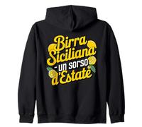 Birra Siciliana Un Sorso D'estate Sudadera con Capucha