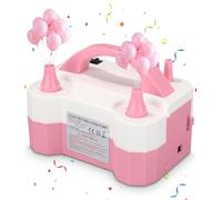 Birshe Inflador de Globos, Inflador Eléctrico Bomba Eléctrica Bomba de Aire Eléctrica Inflador de Globos Electrico Globos Eléctrico Adecuado para Todo Tipo de Eventos como Carnaval Fiesta Cumpleaños