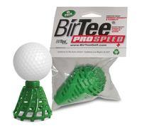 BirTee PRO SPEED PLUS - Tees de golf con flexibilidad y durabilidad, 8 unidades Tee de golf para interior, tee de golf para simulador de golf, tee de golf de plástico para invierno, verde