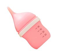 Birtern Botella de Leche para Mascotas | Alimentador de Animales para bebés de 40 ml | portátil Reutilizable para pezón para Mascotas, Botella de Silicona para Perros y Gatos, para Lactancia