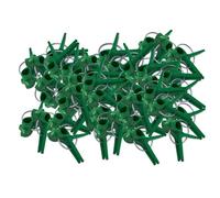 Birtern Clip de injerto de plantas, abrazadera de injerto de berenjena, abrazadera de soporte de berenjena, clip de fijación de crecimiento de plantas de interior para tomates