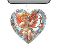 Birtern de ángel acrílico, de árbol de ángeles de Navidad, Bonitas Decoraciones románticas de ángel, Elegante de ángel para Coche, Vacaciones, hogar