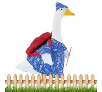 Birtern Disfraz de gansos de porche | Disfraz de primer día de escuela, 1 juego de decoración artística para el aula al aire libre para patio, césped, patio, vacaciones, cumpleaños