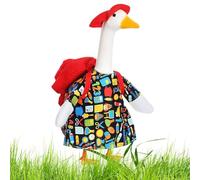 Birtern Disfraz de gansos de porche | Disfraz de primer día de escuela | 1 juego de decoración artística para el aula al aire libre para patio, césped, patio, vacaciones, cumpleaños