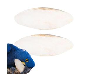 Birtern Hueso de sepia, hueso de periquito, piedra de molienda de pico de periquito de 5.9 a 7.8 pulgadas para reptiles, mascotas, loros, acuarios, cacatúas canarias