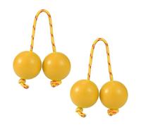 Birtern Kashaka Shaker Ball, Kashaka Instrumento Musical Sonajero Ball | 2 pares de huevos de música rítmica, instrumentos de percusión manual ABS, doble calabaza para niños y adultos