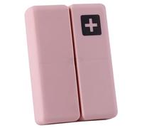 Birtern Pastillero para bolso | Pastillero magnético plegable de viaje | Pastillero semanal portátil de 7 días para bolsillo de bolso para guardar medicamentos, de hígado de bacalao