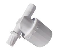 Birtern Válvula de flotador para tanque de agua, válvula de control automático de nivel de agua de 1,27 cm, controlador inteligente, accesorios de piscina para riego comercial industrial, agrícola