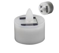 Birtern Velas solares para exteriores, luces de té LED sin llama, velas de té sin llama para el hogar al aire libre, Halloween, Navidad, vacaciones, eventos, planificadores, diseñadores de interiores