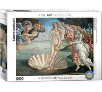 Birth of Venus Botticelli Eurographics Puzzle 1000 Piezas 680mm x 480mm