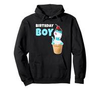 Birthday Boy - Adult & Kids Funny Dinosaur Bday Graphic Sudadera con Capucha