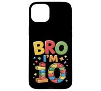 Birthday Boy Bro I'm 10 Year Old Building Blocks Ladrillo Carcasa para iPhone 15 Plus