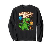 Birthday Boy Dinosaur Cute T Rex Party Design Sudadera