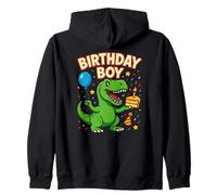 Birthday Boy Dinosaur Cute T Rex Party Design Sudadera con Capucha