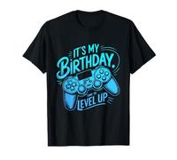 Birthday Boy Time to Level Up Video Game Birth Gamer Boys Camiseta