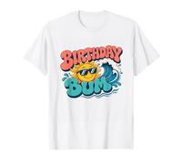 Birthday Bum | Retro Groovy Sun Ocean Beach Summer Camiseta
