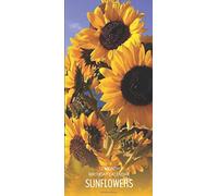 Birthday Calendar: Sunflowers Perpetual Birthday Anniversary Calendar 5x11 Special Event Annual Reminder Record Book Journal Family Date Keeper Planner for Home and Office (Flower Calendar)