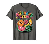 Birthday Crew Cute Fruit Party Kids Celebration Group Fun Camiseta