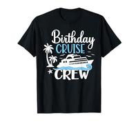 Birthday Cruise Crew Matching Bday Vacation Party Trip Camiseta