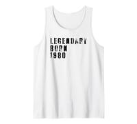 Birthday Gift 1980 Limited Edition Camiseta sin Mangas