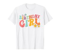 Birthday Girl 2nd 3rd 4th 5th 6th 7th 8th 9th Girls Birthday Camiseta