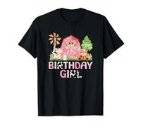 Birthday Girl Farm Animal Country Party Camiseta